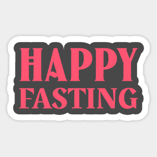 Happy Fasting Sticker